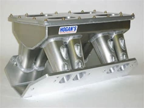 hogan sheet metal intake bbc|hre sheet metal intake manifolds.